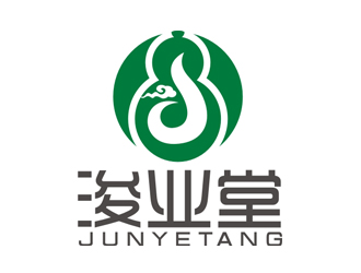 趙鵬的浚業(yè)堂中醫(yī)logo設(shè)計(jì)logo設(shè)計(jì)