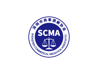 張俊的深圳市商事調(diào)解協(xié)會（Shenzhen Commerical Mediation Associatiologo設(shè)計