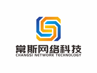 何嘉健的常斯網絡科技logo設計