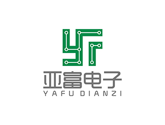 鄧建平的東莞市亞富電子有限公司logo設(shè)計