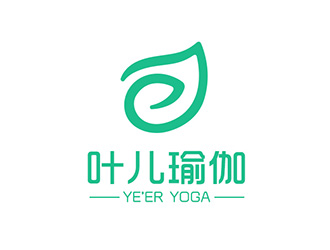 吳曉偉的葉兒瑜伽logo設(shè)計