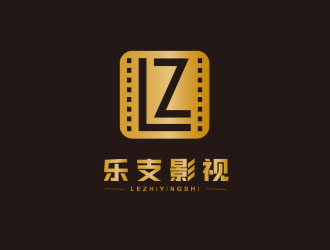 朱紅娟的樂支影視logo設(shè)計