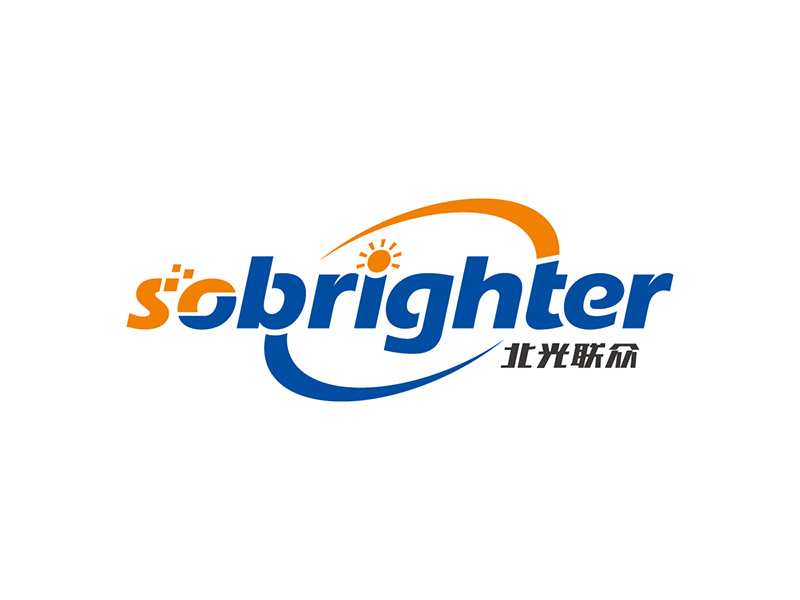 logo內(nèi)容：sobrighter      公司名稱：北京北光聯(lián)眾儀器科技有限公司logo設(shè)計