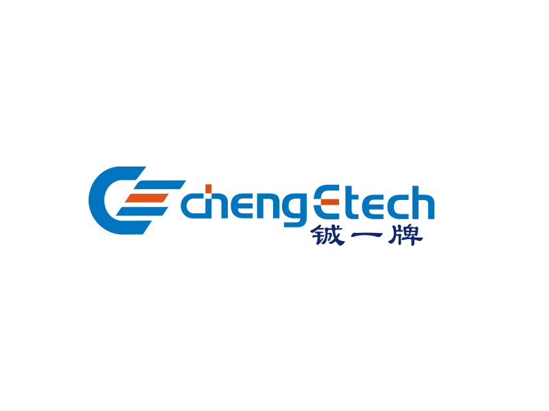 李杰的chengE tech   鋮一牌logo設(shè)計