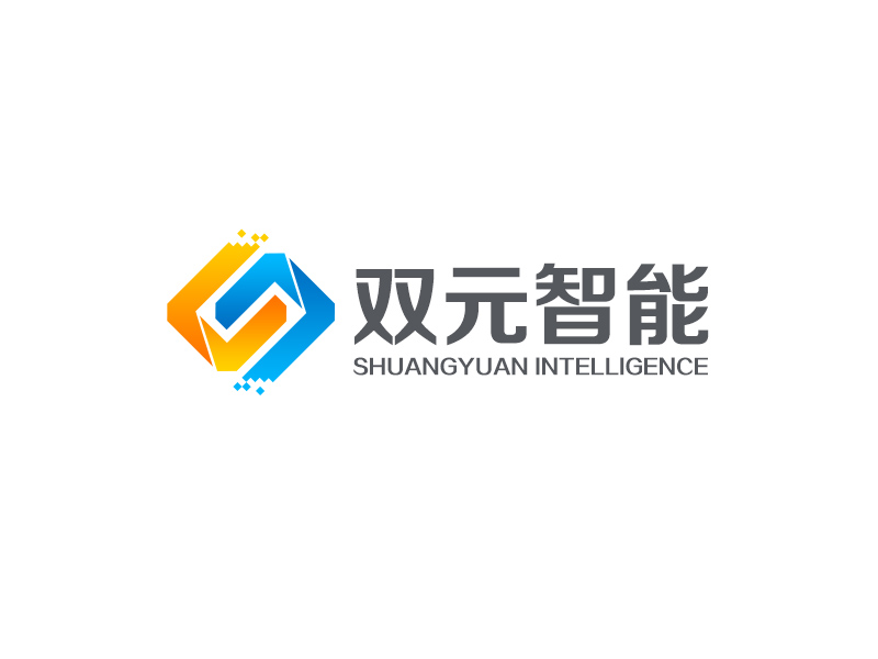 吳曉偉的四川雙元智能科技有限公司logo設計