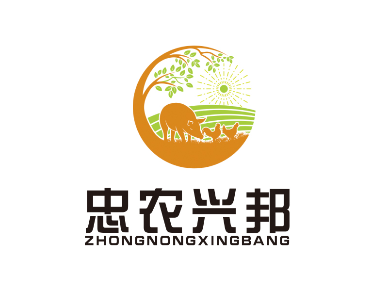 李正東的忠農(nóng)興邦logo設(shè)計(jì)