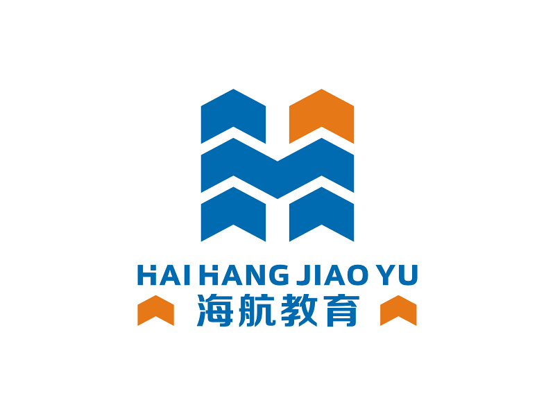 吳世昌的海之航教育logo設計