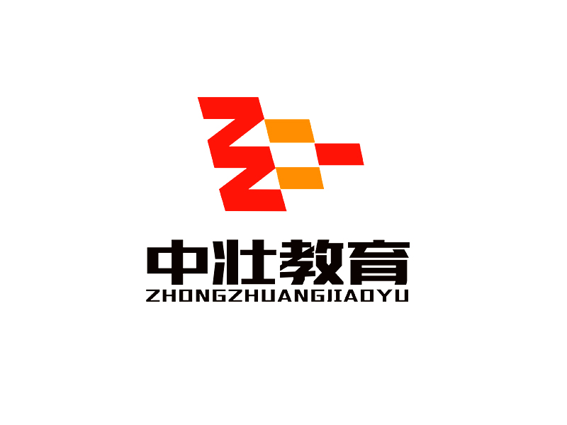 李杰的中壯教育科技有限公司logo設(shè)計