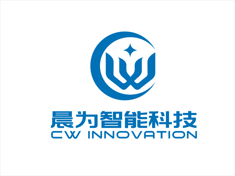 梁宗龍的晨為智能科技 CW Innovationlogo設計