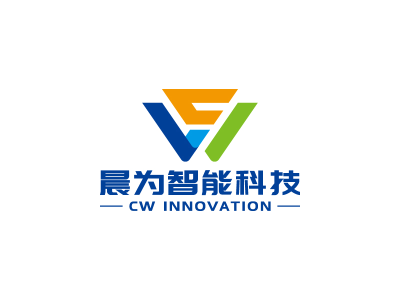 王濤的晨為智能科技 CW Innovationlogo設計