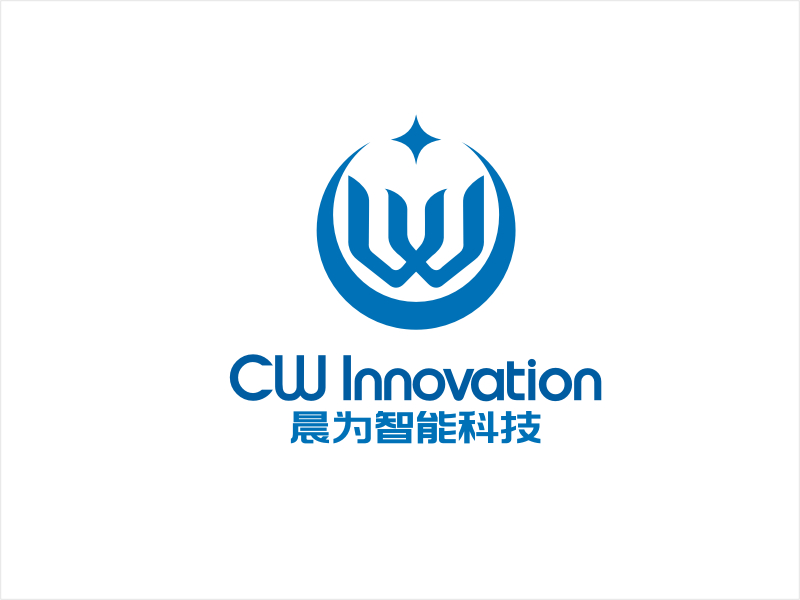 梁宗龍的晨為智能科技 CW Innovationlogo設計