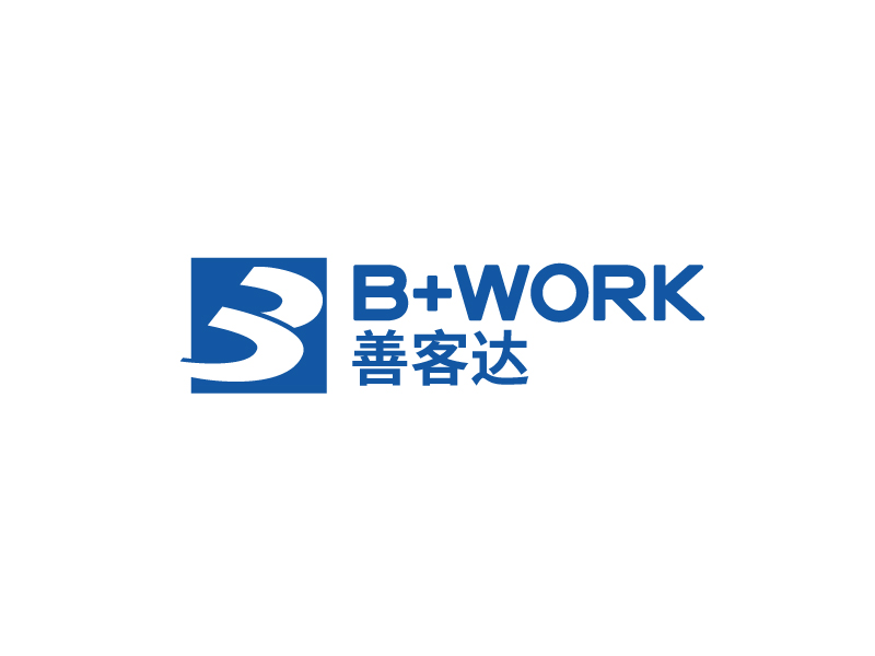 張俊的B+WORK  善客達(dá)logo設(shè)計