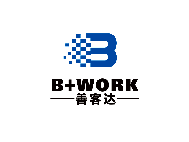 李杰的B+WORK  善客達(dá)logo設(shè)計