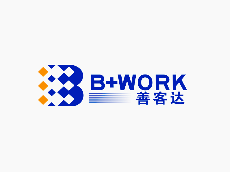 李杰的B+WORK  善客達(dá)logo設(shè)計