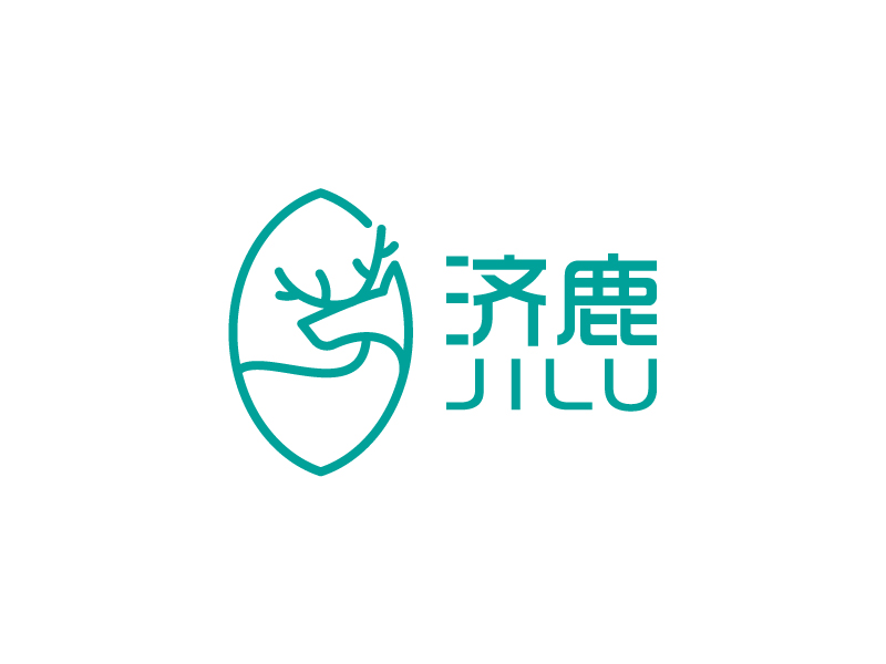 葉美寶的濟鹿logo設計