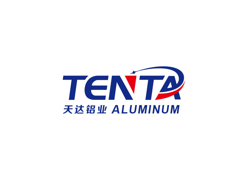 朱紅娟的天達(dá)鋁業(yè)    Tenta Aluminumlogo設(shè)計(jì)