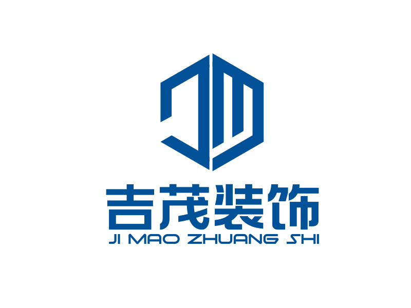 梁宗龍的重慶吉茂建筑裝飾工程有限公司logo設(shè)計