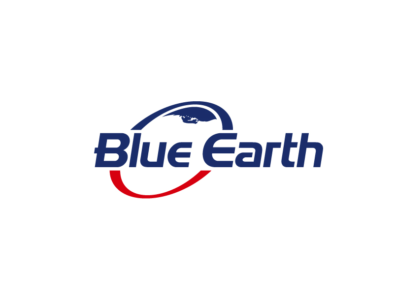 張俊的Blue Earth勞保用品行業(yè)logo設(shè)計