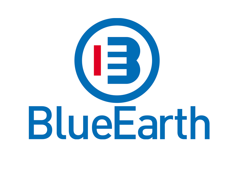 趙鵬的Blue Earth勞保用品行業(yè)logo設(shè)計