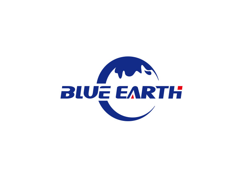 朱紅娟的Blue Earth勞保用品行業(yè)logo設(shè)計