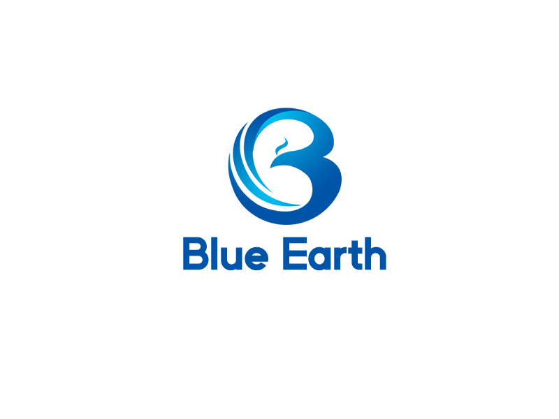 余亮亮的Blue Earth勞保用品行業(yè)logo設(shè)計