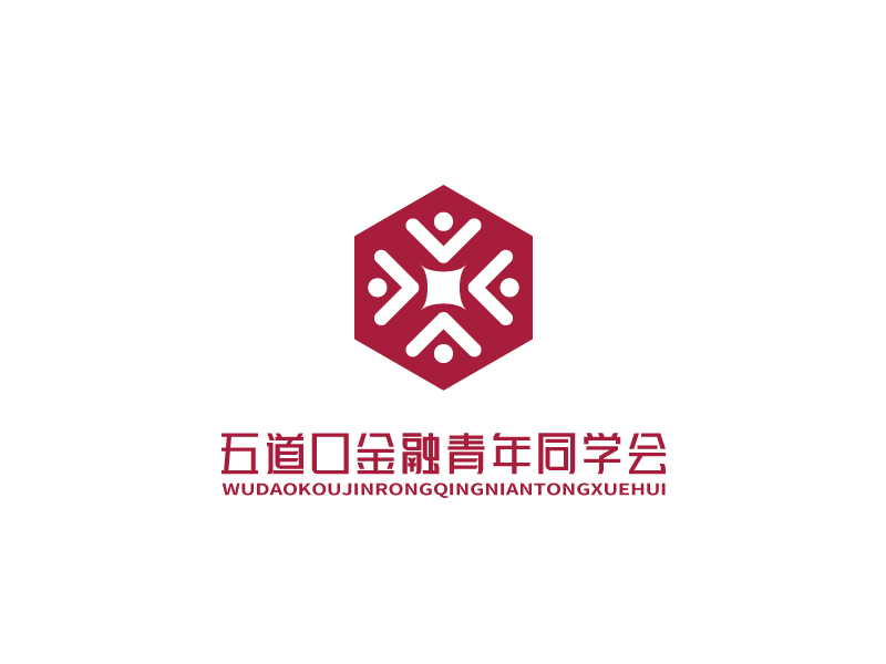 張俊的五道口金融金融青年同學會logo設(shè)計