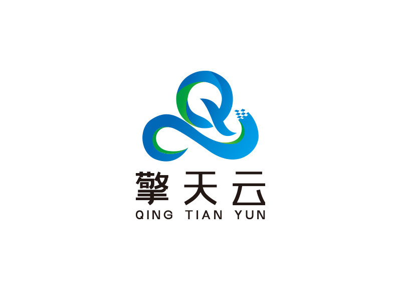 宋從堯的擎天云qingtianyunlogo設計