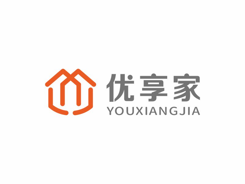 何嘉健的優(yōu)享家（深圳）企業(yè)管理有限公司logo設(shè)計(jì)