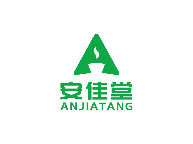 何嘉健的安佳堂logo設(shè)計(jì)