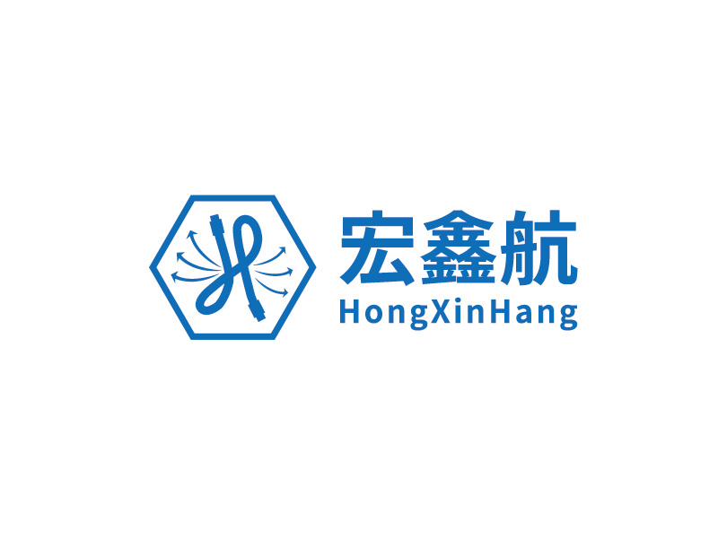 李寧的宏鑫航/HXH/hongxinhanglogo設(shè)計