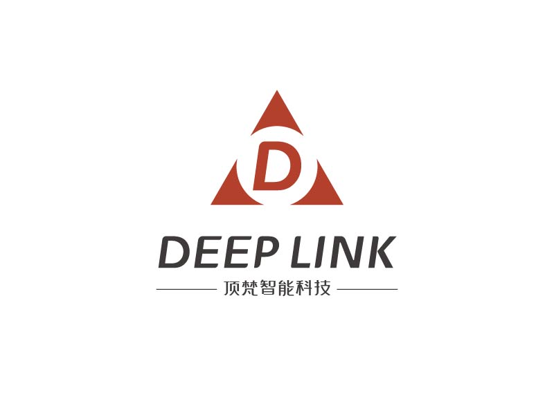 魏娟的Deep Link/蘇州頂梵智能科技有限公司logo設(shè)計