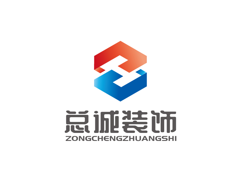 張俊的上?？傉\裝飾材料有限公司logologo設(shè)計