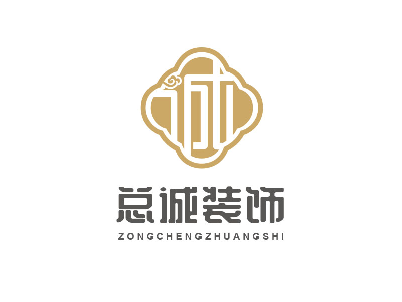 朱紅娟的上海總誠裝飾材料有限公司logologo設(shè)計