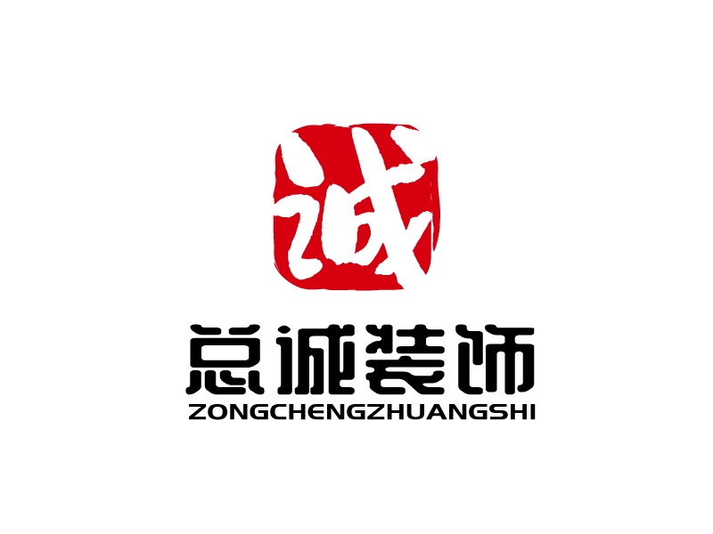 張俊的上?？傉\裝飾材料有限公司logologo設(shè)計