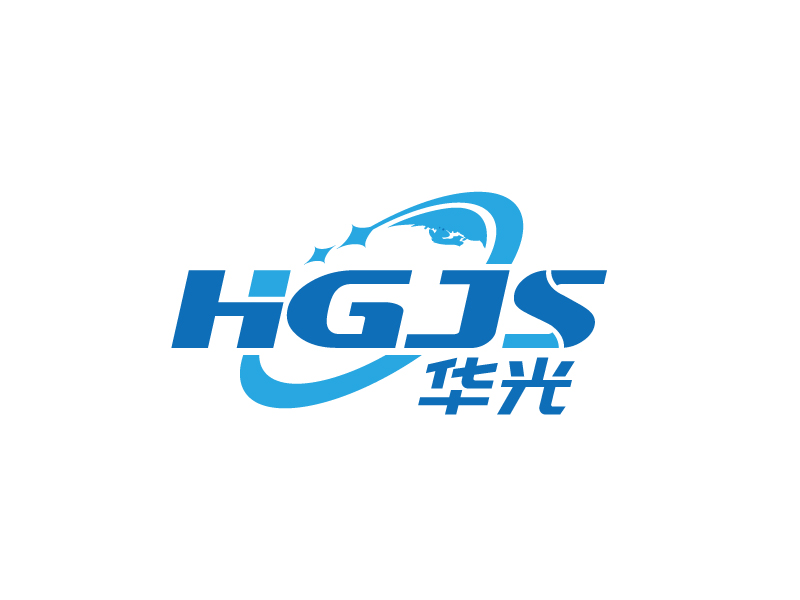 張俊的華光新材料技術有限公司（半圓）（HGJS）logo設計