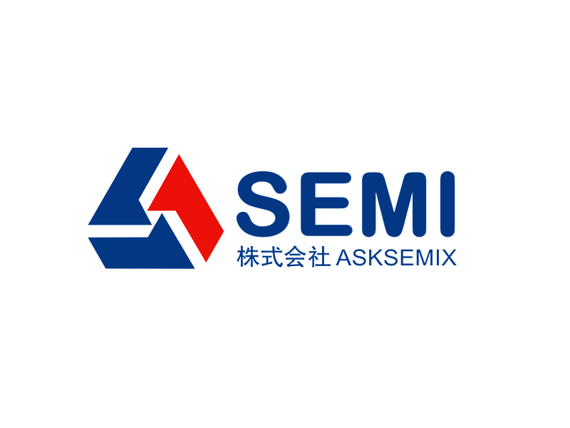 李杰的株式會(huì)社ASKSEMIXlogo設(shè)計(jì)