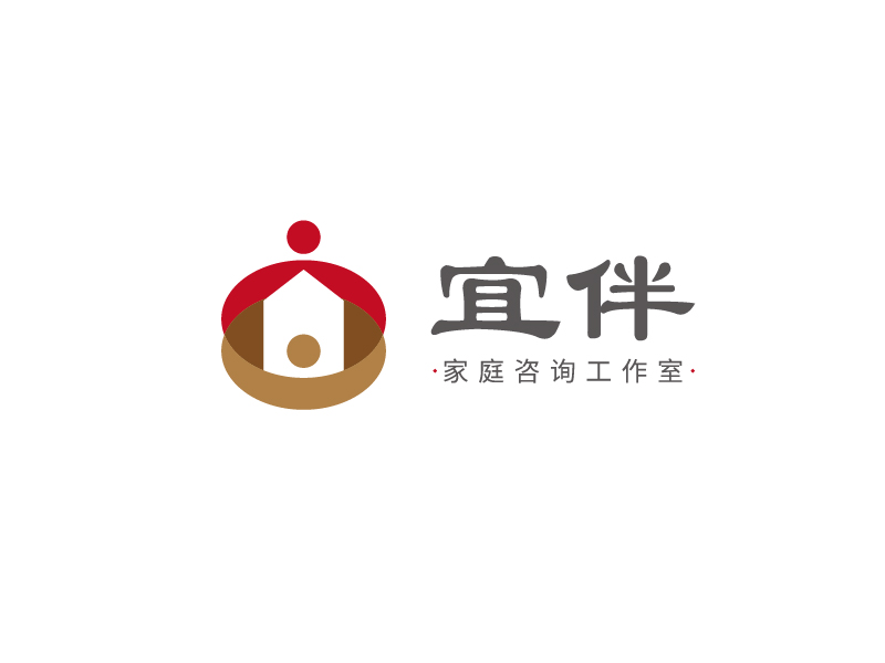 陸昌偉的宜伴家庭咨詢(xún)工作室logo設(shè)計(jì)