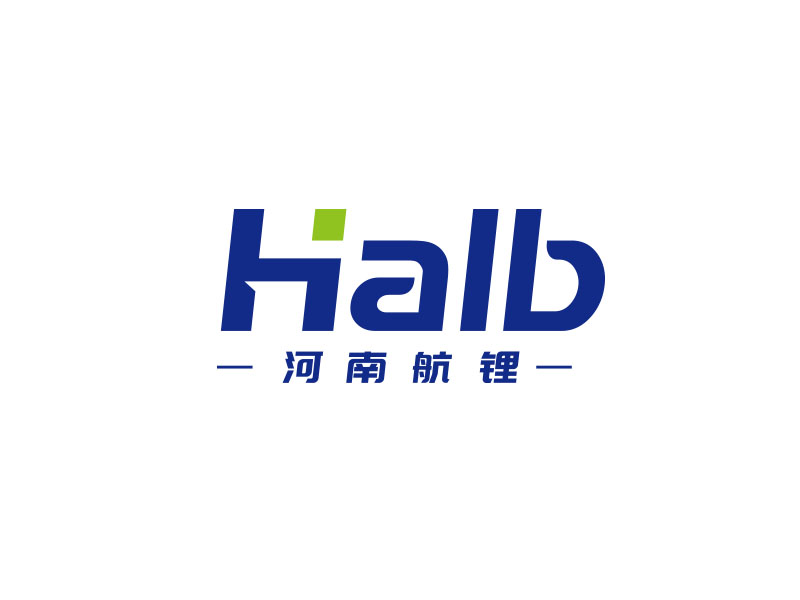 朱紅娟的logo名稱：halb，公司名稱：河南航鋰新能源科技有限公司logo設計