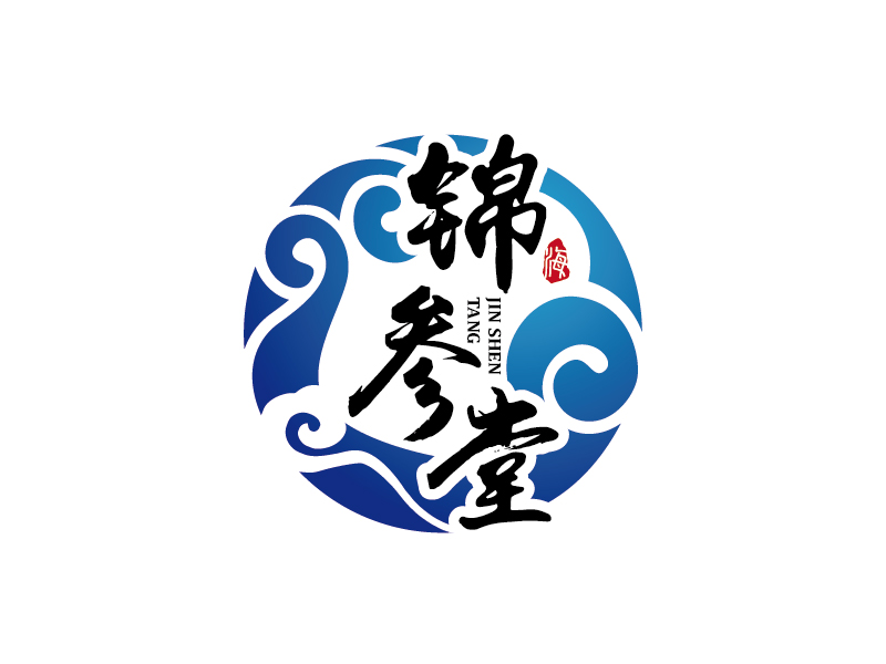 王濤的錦參堂logo設計