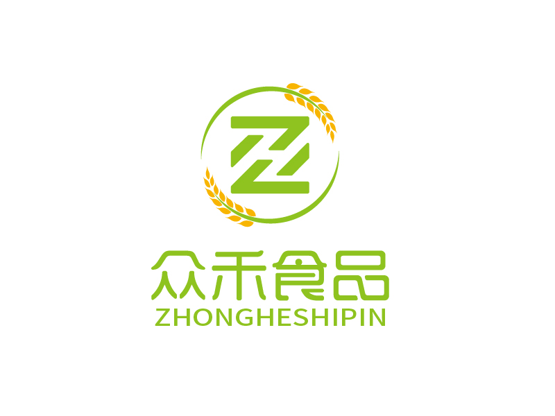 張俊的深圳市眾禾食品有限公司logo設(shè)計