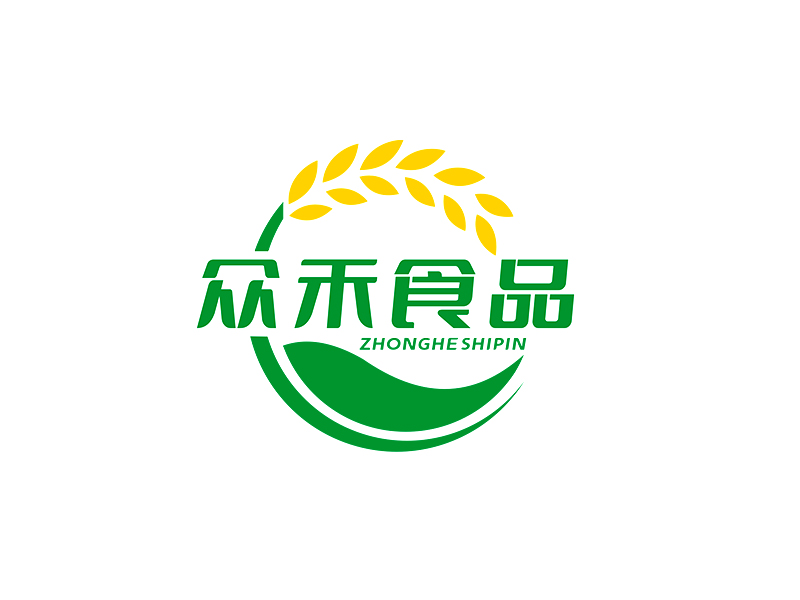 李杰的深圳市眾禾食品有限公司logo設(shè)計