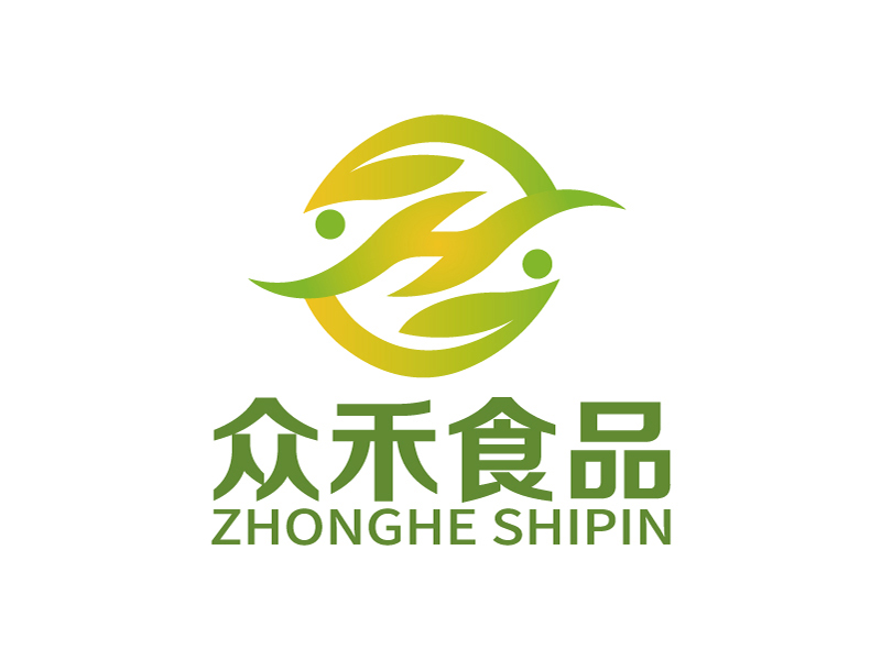 楊忠的深圳市眾禾食品有限公司logo設(shè)計