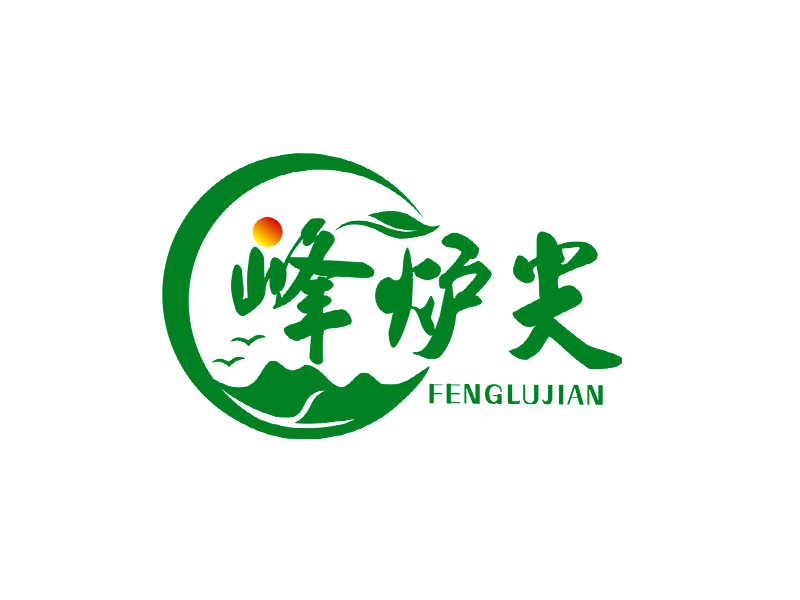 李杰的峰爐尖logo設計