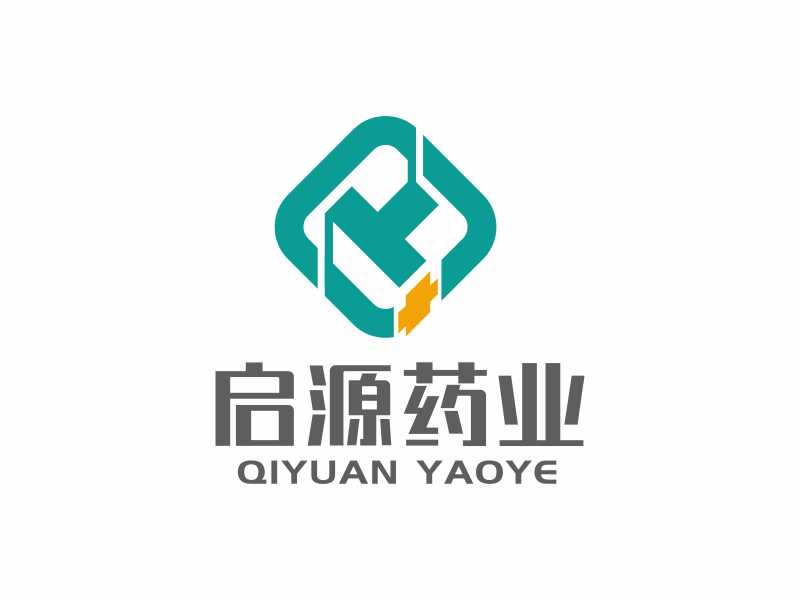 林思源的四川啟源藥業(yè)有限公司logo設(shè)計(jì)