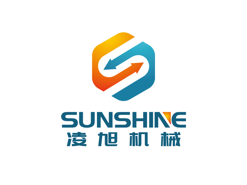 張俊的廣州凌旭機械有限公司logo設(shè)計