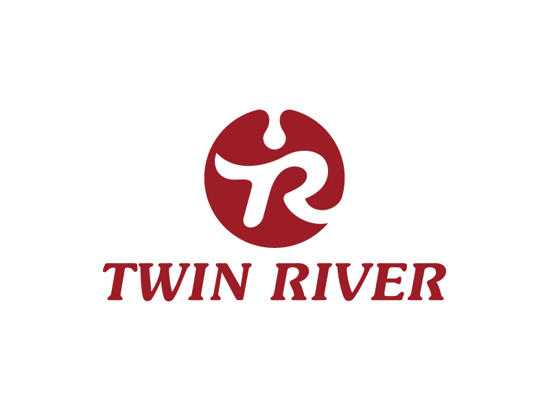 王濤的TWIN RIVER工廠LOGO設(shè)計logo設(shè)計