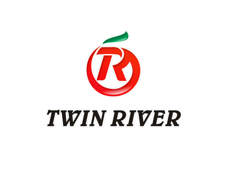 李杰的TWIN RIVER工廠LOGO設計logo設計