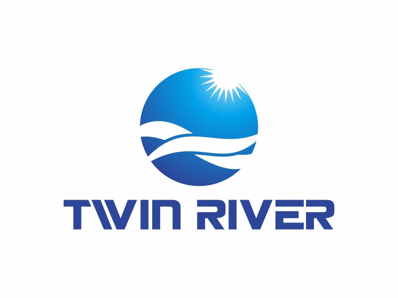 陳國偉的TWIN RIVER工廠LOGO設(shè)計logo設(shè)計