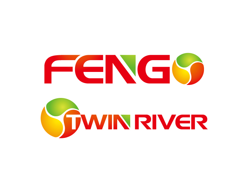 張俊的FENGO 和 TWIN RIVERlogo設計