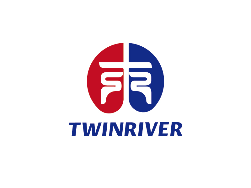 李寧的TWIN RIVER工廠LOGO設計logo設計